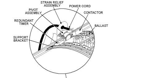 Detail image of the SunQuest tanning canopy electronics