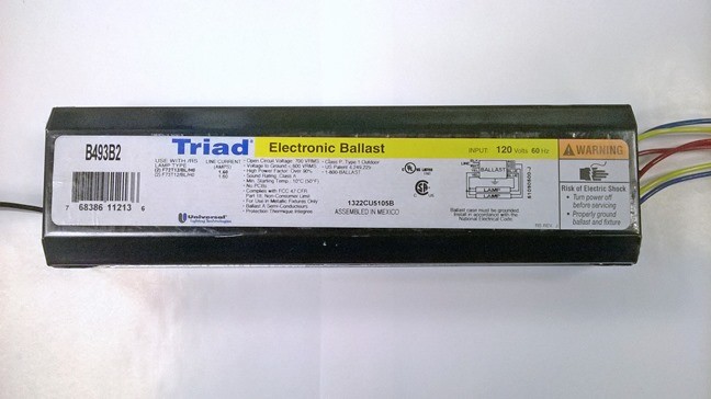 20245 Triad Nova Electronic Ballast 493B2