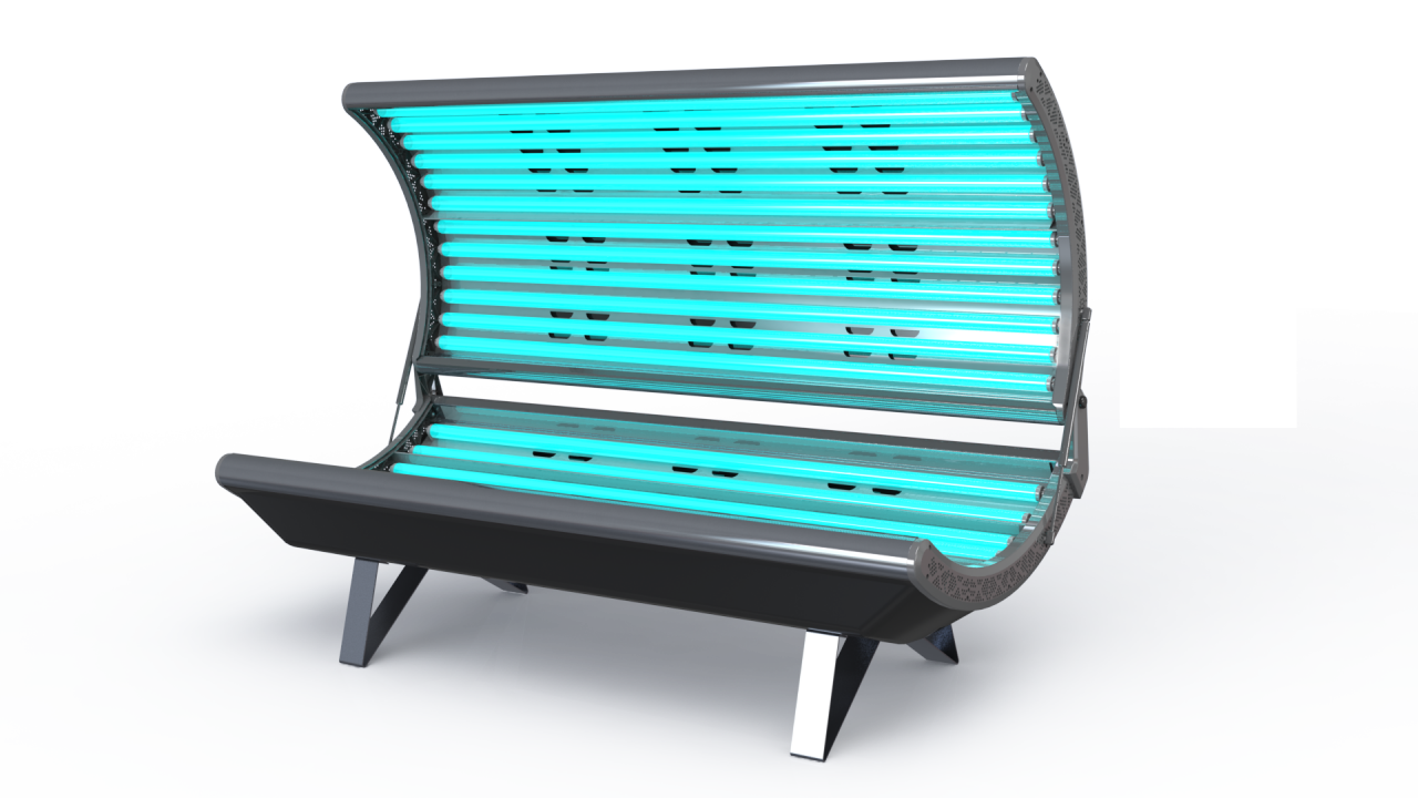 Wolff Tanning > ESB HOME TANNING > ESB Galaxy 22 Tanning Bed