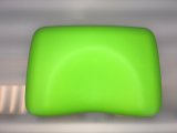AQUA-CELL COMPACT TANNING PILLOW - LIME GREEN