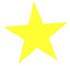 TANNING STICKER - STAR 100 ct