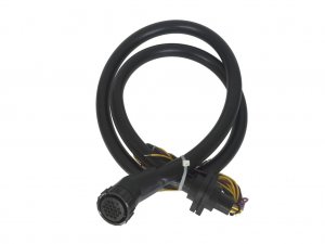 Tanning bed part wire harness