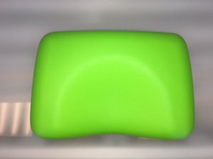 AQUA-CELL COMPACT TANNING PILLOW - LIME GREEN