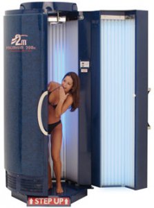 2008 Heartland 2M Tanning Booth - 200W 50 Lamps