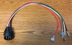 Wiring Harness, 5 Pin Power in Bench