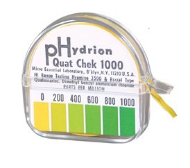 DISINFECTANT QUAT TEST STRIPS - 1 ROLL