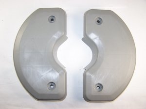 Solar Storm Hinge Brackets - Left and Right Set of 2 - Gray