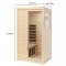 1-Person Far Infrared Sauna with Right Door Entrance for Indoor Use