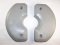 Solar Storm Hinge Brackets - Left and Right Set of 2 - Gray